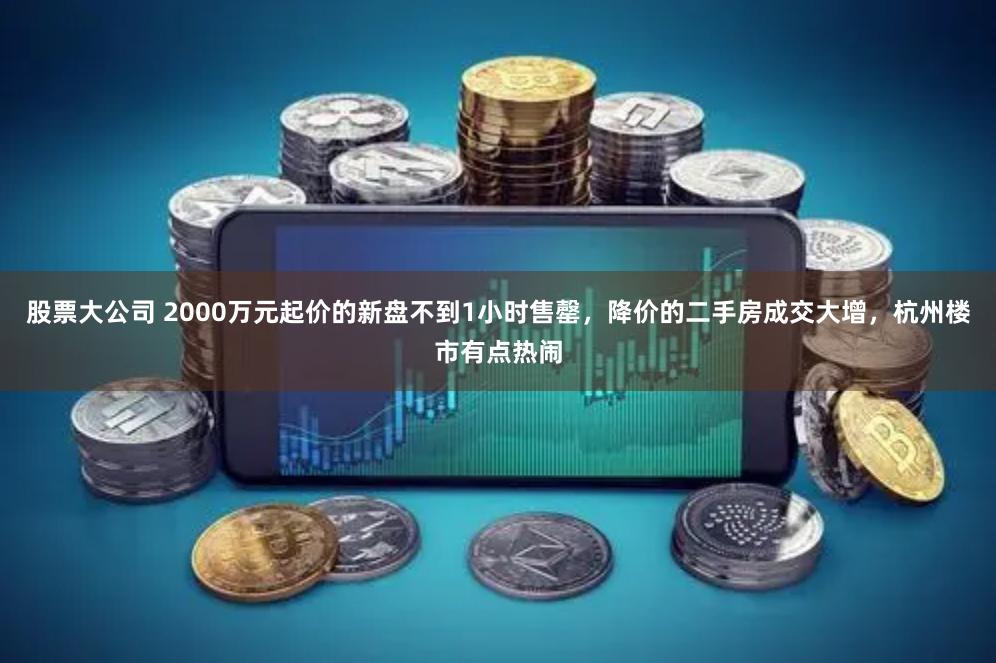 股票大公司 2000万元起价的新盘不到1小时售罄，降价的二手房成交大增，杭州楼市有点热闹